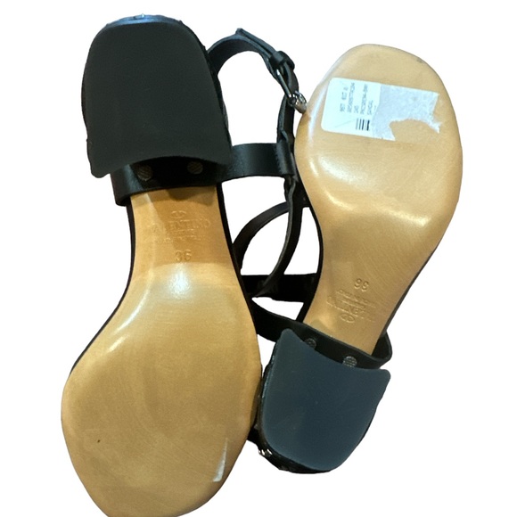 Valentino Rock stud sandals NWT size 36 silver chrome studs - Picture 4 of 9